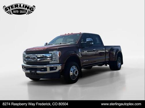 Brown 2017 Ford F-450 King Ranch