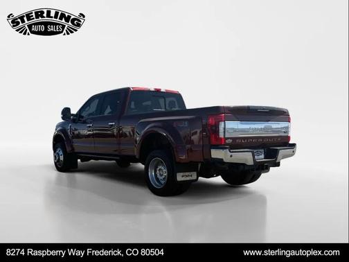 Brown 2017 Ford F-450 King Ranch