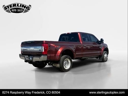 Brown 2017 Ford F-450 King Ranch