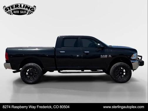 Black 2017 RAM 2500 SLT Crew Cab 4x4 6'4' Box