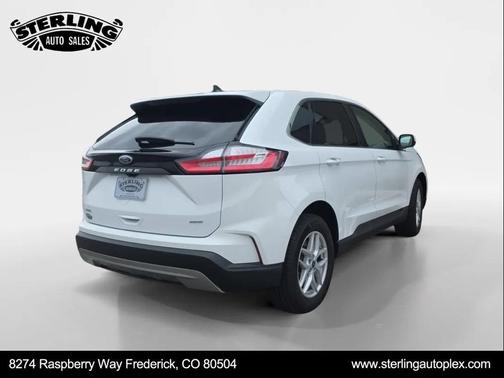 White 2021 Ford Edge SEL