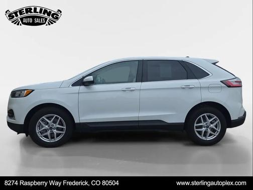 White 2021 Ford Edge SEL