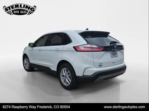 White 2021 Ford Edge SEL