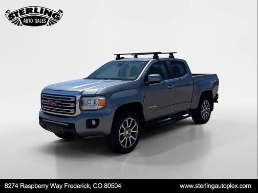 Satin Steel Metallic 2018 GMC Canyon SLE