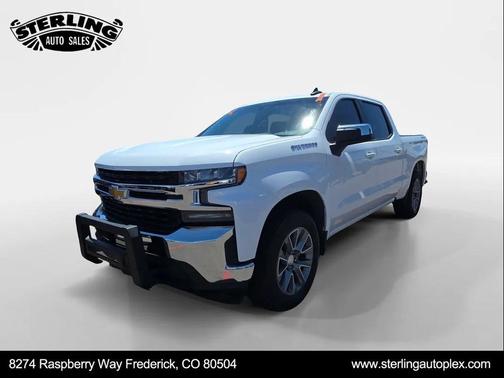 Summit White 2020 Chevrolet Silverado 1500 LT