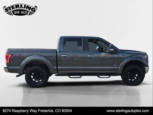 Shadow Black 2017 Ford F-150 XLT