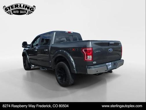 Shadow Black 2017 Ford F-150 XLT
