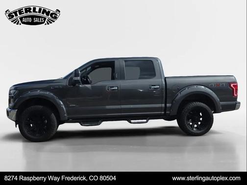 Shadow Black 2017 Ford F-150 XLT