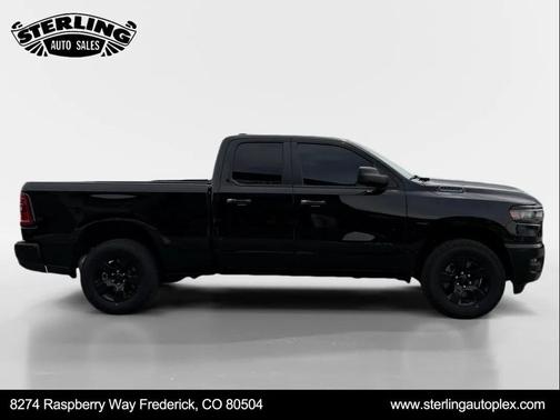 Diamond Black Crystal Pearlcoat 2025 RAM 1500 Tradesman