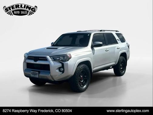 Classic Silver Metallic 2020 Toyota 4Runner TRD Off Road