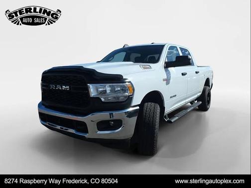 White 2019 RAM 2500 Tradesman Crew Cab 4x4 6'4" Box