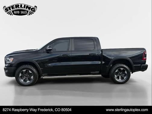 Diamond Black Crystal Pearlcoat 2020 RAM 1500 Rebel