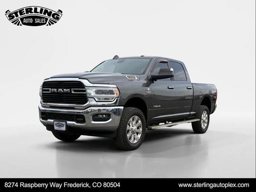 Granite Crystal Metallic Clearcoat 2019 RAM 2500 Big Horn Crew Cab 4x4 6'4' Box