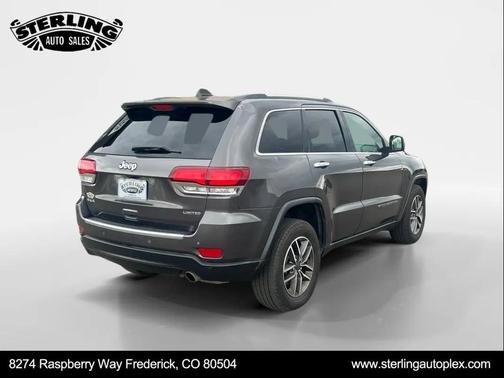 Granite Crystal Metallic Clearcoat 2020 Jeep Grand Cherokee Limited