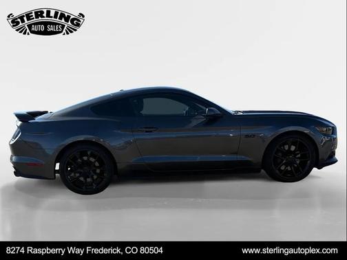 Gray 2015 Ford Mustang GT Premium