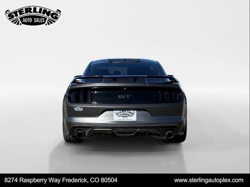 Gray 2015 Ford Mustang GT Premium