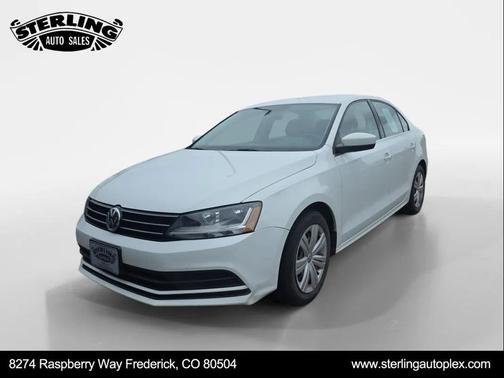 White 2017 Volkswagen Jetta 1.4T S