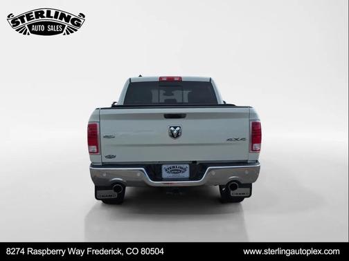 White 2018 RAM 1500 Laramie