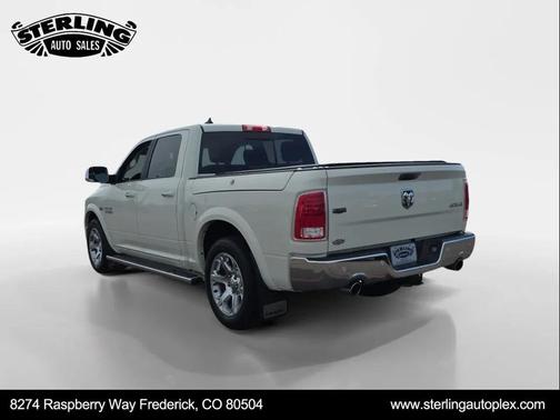 White 2018 RAM 1500 Laramie