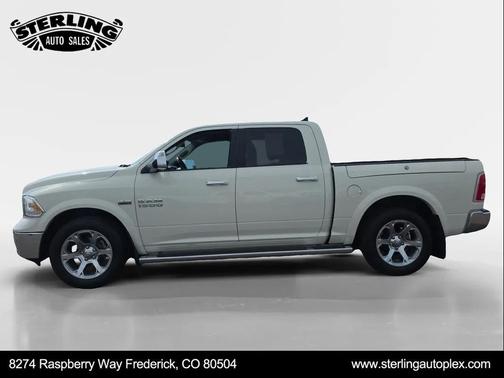 White 2018 RAM 1500 Laramie