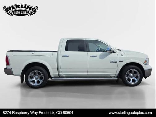White 2018 RAM 1500 Laramie