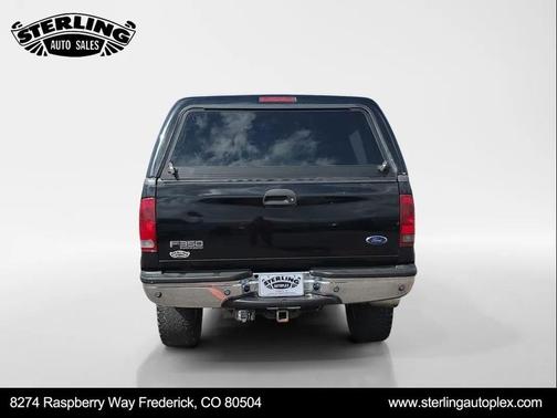 Black Clearcoat 2002 Ford F-350 Lariat