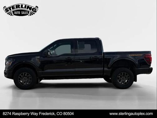 Agate Black Metallic 2024 Ford F-150 Tremor