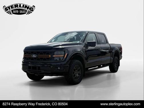 Agate Black Metallic 2024 Ford F-150 Tremor