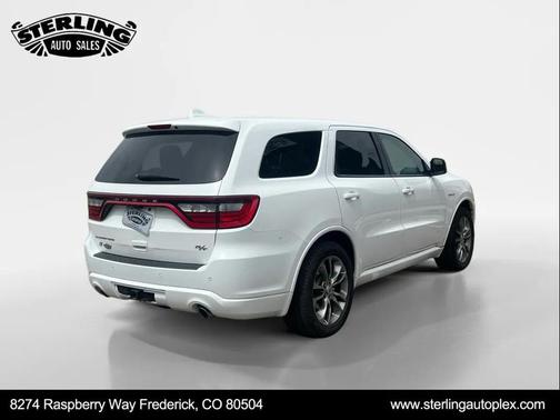 White Knuckle Clearcoat 2020 Dodge Durango R/T AWD