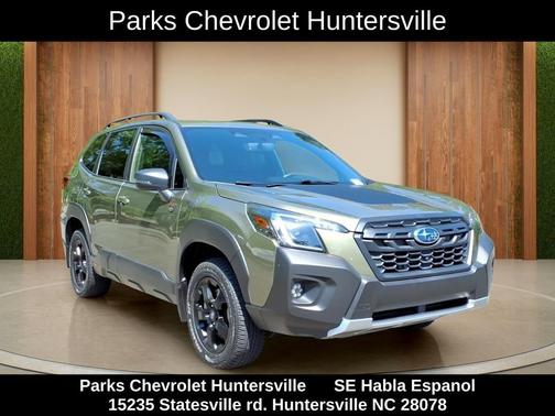 Autumn Green Metallic 2023 Subaru Forester Wilderness