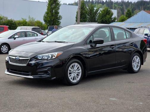 Crystal Black Silica 2017 Subaru Impreza 2.0i Premium