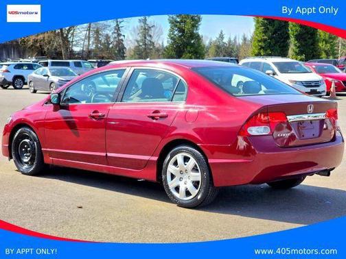 Tango Red Pearl 2010 Honda Civic LX