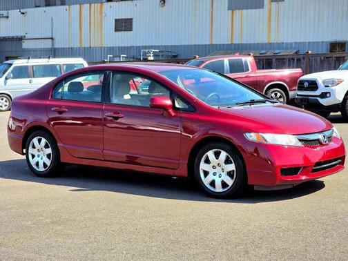 Tango Red Pearl 2010 Honda Civic LX