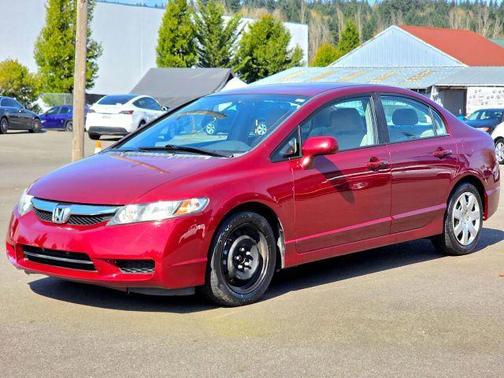 Tango Red Pearl 2010 Honda Civic LX