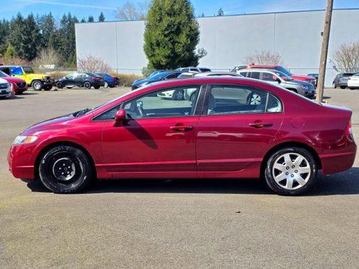 Tango Red Pearl 2010 Honda Civic LX