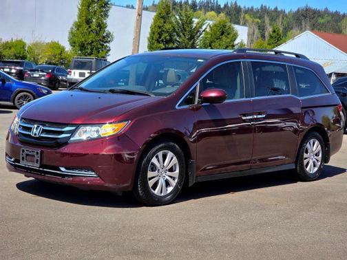 Burgundy 2014 Honda Odyssey EX-L