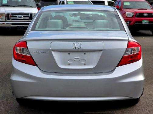 Silver 2012 Honda Civic LX