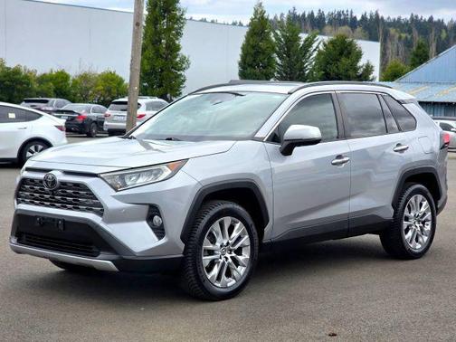 Silver Sky Metallic 2019 Toyota RAV4 Limited
