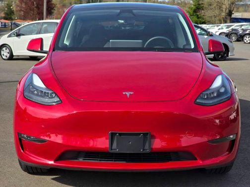Red Multi-Coat 2023 Tesla Model Y Long Range Dual Motor All-Wheel Drive