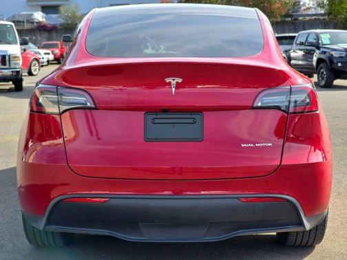 Red Multi-Coat 2023 Tesla Model Y Long Range Dual Motor All-Wheel Drive