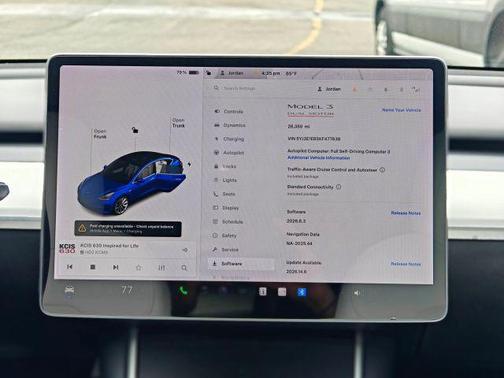Deep Blue Metallic 2019 Tesla Model 3 Performance