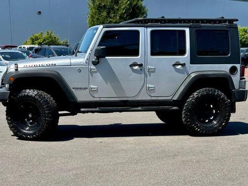 Bright Silver Metallic Clearcoat 2008 Jeep Wrangler Unlimited Rubicon