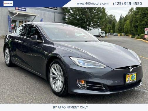 Gray 2017 Tesla Model S 100D