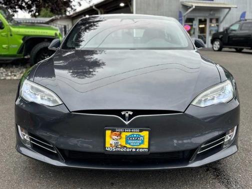 Gray 2017 Tesla Model S 100D