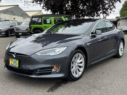 Gray 2017 Tesla Model S 100D