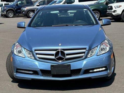 Blue 2012 Mercedes-Benz E-Class E 350