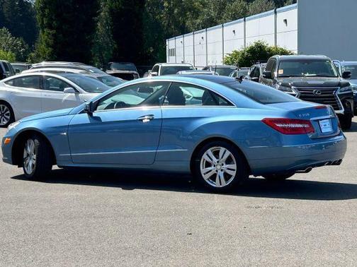Blue 2012 Mercedes-Benz E-Class E 350