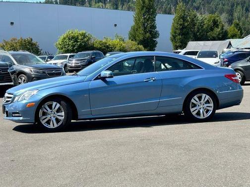 Blue 2012 Mercedes-Benz E-Class E 350