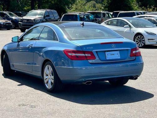 Blue 2012 Mercedes-Benz E-Class E 350