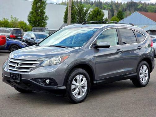 Gray 2014 Honda CR-V EX-L